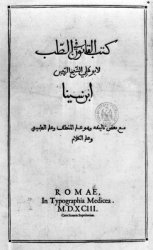 Avicenne, Livre des rgles de la mdecine, 1593