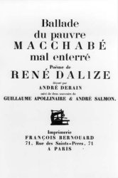 Ren Dalize, Ballade du pauvre Macchab, 1919