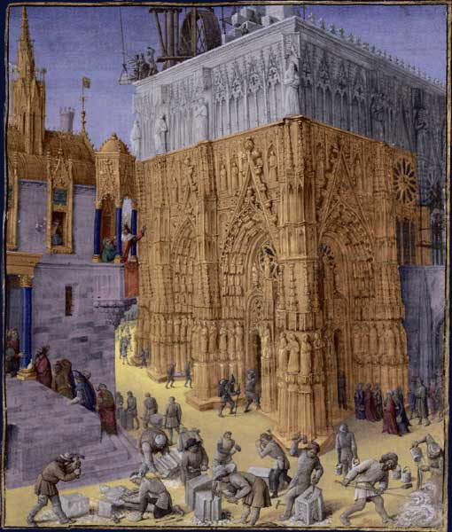 Construction du Temple de Jrusalem