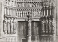 Portail latéral de la cathédrale d'Amiens